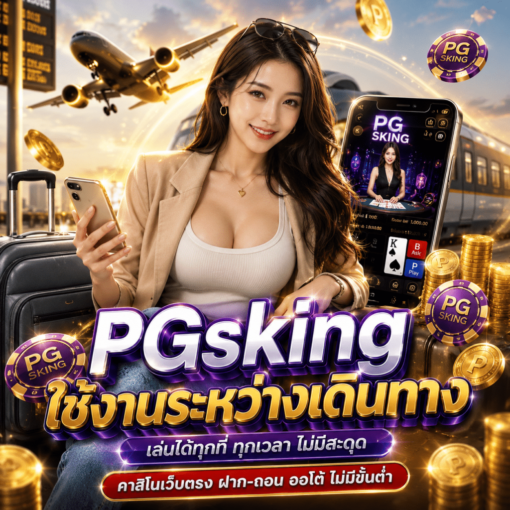 PGsking ใช้งานระหว่างเดินทาง ลื่นไหลทุกที่ ทุกเวลา